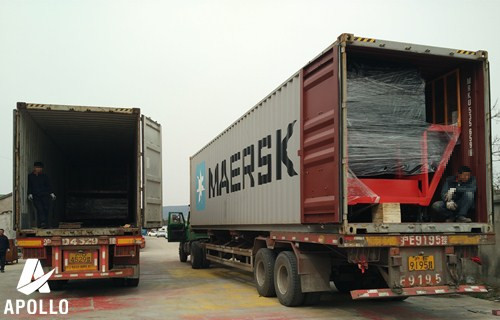 Conveyors system shipment