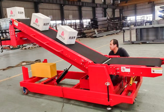 Portable Carton Loading Conveyor For 20 ft Container Loading Or Portable Carton Loading Conveyor For 20 ft Container Loading Or