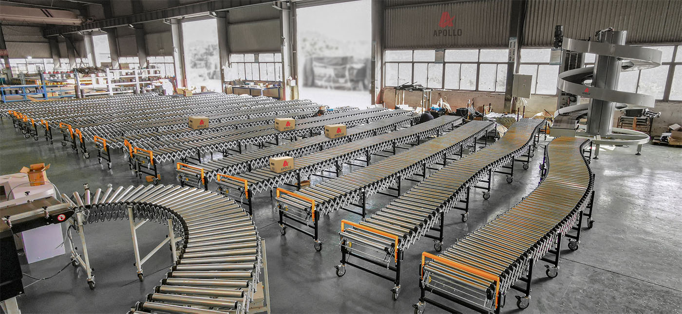 Flexible Roller Conveyor For Easy Transportation of Goods in Warehouse6